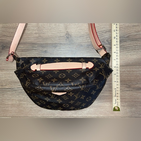 Brown Designer Monogram Shoulder Bag/Fanny Pack - Picture 7 of 8